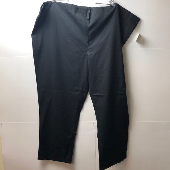 Nurse Scrub pants size 3X black plus size new - Picture 3 of 5
